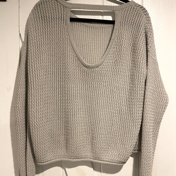 Ardene Cutout back Knit Sweater - Picture 2 of 4